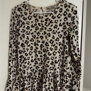 Leopard Print Women's Blouse